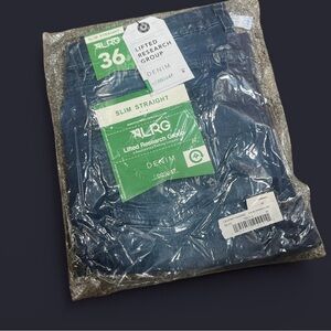 LRG Blue Slim Straight Jeans Sustainable Cotton